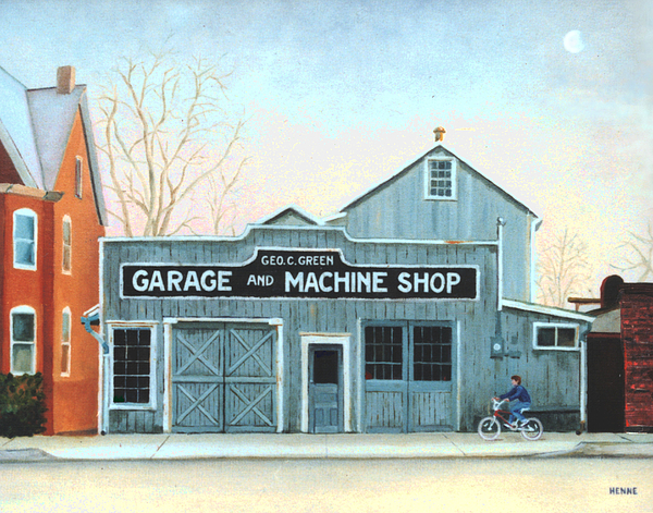 Old Machine Shop by Robert Henne Old Machine Shop by Robert Henne